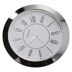 Eawfgtuw Fonksiyonel ve Dekoratif Mini Saat Ekleme, 36mm/55mm Çap, Altın/Gümüş Çerçeve (55 mm B)