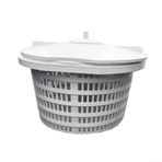 Eawfgtuw for HAYWARD SPX1091LX SPX1091WM için Kapaklı Skimmer Sepeti, Bakımı Kolay, Sağlam Plastik Yapı (Sepet + Kapak)