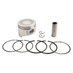 Eawfgtuw GX200 Motorlar için GX160 için 196cc Klon için 68mm Düz Üst Piston Kiti STD Delik, Düz Üst Piston ve Yüzükler