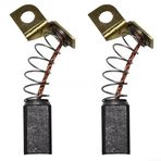 Eawfgtuw Karbon Fırça 12.2x6.3x6.3mm Güç Aracı Aksesuar Parçaları Sander Metal Yedek Fırçalar 2 Parça Set Elektrikli Aracı Bakım Bileşeni