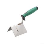 Eawfgtuw Paslanmaz Çelik Köşe Mala Seti Çok Fonksiyonlu Alçıpan Aleti, 90 Derece Açılı Sıva Spatula Paslanmaz Çelik Mala Ev Endüstriyel İnşaat için 21 cm (Dış 1 Adet)