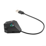 Eawfgtuw PS4 için Klavye ve Fare Adaptörü, PS3 için, Xbox One için, 360 için, Nintendo Switch için - Özel Haritalama Desteği - Tip-C Bağlantı Noktası
