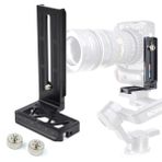 EaxanPic Alüminyum L Braketi Dikey Çekim Hızlı Bırakma Plakası DJI Ronin SC Gimbal Sabitleyici Tripod Monopod ve Kamera