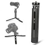 EaxanPic Alüminyum Mini Tripod, Zhiyun Smooth Q/4, Crane Plus/2, Weebill s, Ronin S/SC/RS2/RSC2, Osmo Mobile, Gimbal Sap Kavrama Sabitleyici Tripod için Masaüstü Masa Üstü Tripod
