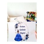 EB AJANS Çeyiz Kolisi Etiketi-a4-21x29 Cm-kişiye Özel Yapışkanlı Etiket/çeyiz Kolisi Etiketi-5 Adet -set 56