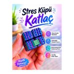 EBA HOME 1 ADET RAINBOW RENKLİ & RENGARENK Katlaç- infinity cube - sonsuz küp & stres küpü - hareketli küp- fidget küp