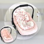 Ebabynest Kelebek Serisi Pudra Puset Alt Minder - 0 - 13 kg - Renkli