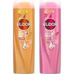 ebadi KOZxKOZ726711 Elidor Saç Bakım Şampuanı Güçlü Ve Parlak 400 Ml + Elidor Saç Bakım Şampuanı Anında Onarıcı 400 Ml