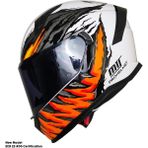 Ebakbak Ece 22.R06 Sertifikalı Güneş Vizör Fiber Full Face Yeni Sezon Incest Motorsiklet Kask