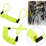 Ebakbak Motosiklet Disk Kilidi Güvenlikli Hatırlatma Kablosu 1 mt 50 cm - Standart - Çok Renkli