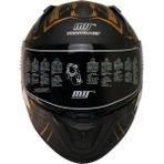 Ebakbak Motosiklet Kadın Kaskı Ecer 22.R06 Sertifikalı Double Vizör Full Face Kask Anubis - 2XL - Çok Renkli