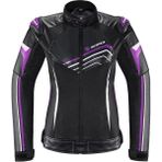 Ebakbak Motosiklet Kadın Montu 4 Mevsim Maxdura 600-D Dayanıklı Kumaş ve Deri Women Motor Mont Purple - XL
