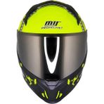 Ebakbak Motosiklet Kask Ece 22.R06 Güneş Vizörlü Full Face Motor Kaskı Vigor Yeni - 2XL - Çok Renkli