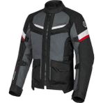 Ebakbak Motosiklet Montu 4 Mevsim Full Koruma Long Oxford Kumaş Motorcu Mont Touring Black - XL - Siyah