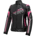 Ebakbak Motosiklet Montu 4 Mevsim Maxdura 600-D Dayanıklı Kumaş ve Deri Women Motor Mont - XL - Çok Renkli