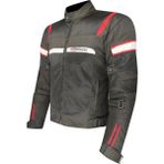 Ebakbak Motosiklet Montu 4 Mevsim Maxdura Kumaş File Çok Foksiyonlu Cepler Motor Mont Rature Siyah - 2XL