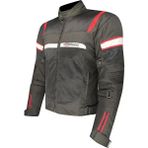 Ebakbak Motosiklet Montu 4 Mevsim Maxdura Kumaş File Çok Foksiyonlu Cepler Motor Mont Rature Siyah - XL