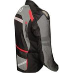 Ebakbak Motosiklet Montu Long 4 Mevsim Full Korumalı Maxdura 600-D Dayanıklı Kumaş Touring Motor Mont Red ANL2202RD - 2XL
