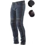 Ebakbak Motosiklet Pantolonu Likralı Esnek Kumaş Korumalı Kevlar Kot Motor Pantolon Blue Jean - XL