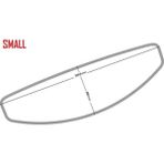 Ebakbak Motosiklet Raleri Pinlock Üniversal Kask Buğu Önleyici Small Boy (Buğu Camı) - Standart - Şeffaf