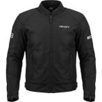 Ebakbak Motosiklet Yazlık Mont Full Korumalı Motorcu Mesh Montu Black - Siyah