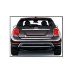 Ebal Oto Fiat 500X Krom Bagaj Alt Çıtası P.çelik 2014 Üzeri