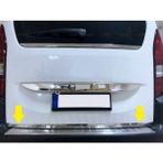 Ebal Oto Peugeot Partner 3 Krom Bagaj Alt Çıtası 2019 Üzeri Paslanmaz Çelik - Gümüş