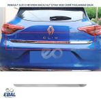 Ebal Oto Renault Clio 5 HB Krom Bagaj Alt Çıtası 2020 Ve Üzeri P.Çelik