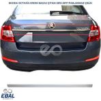 Ebal Oto Skoda Octavia Krom Bagaj Üst Çıtası 2012-2017 Paslanmaz Çelik