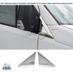 Ebal Oto Vw Crafter Krom Kelebek Cam Nikelajı 2006-2016 Model P.çelik - Gümüş