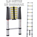 Ebax Merdiven Teleskopik 2,9 M 10 Basamak