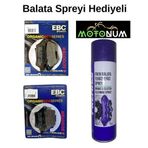 Ebc Bajaj NS 400 Z Ön ve Arka Fren Balata Takımı EBC Balata Spreyi Hediyeli EB50