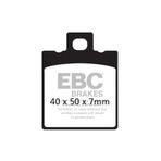EBC DUCATI MONSTER 695 07-08 ARKA FREN BALATASI