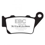 Ebc Fa213v Bmw F650/f700/f800 Yarı Sınter Arka Fren Balatası