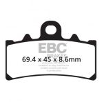 Ebc Fa606hh Ktm Duke 250/390 ,Rc390,Adv Sınter On Fren Balatası