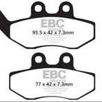 Ebc Fren Balatası Carbon Sfac194 2006-2011 Peugeot Satelis 125 Ön (ajp Caliper)