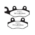 Ebc Fren Balatası Carbon Sfac228 2007-2012 Peugeot Geopolis 250 Ön (nissin Kaliper)