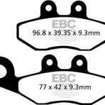 Ebc Fren Balatası Carbon SFAC353 2004-2005 Piaggio X8 200 Ön