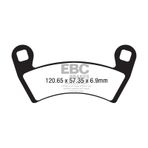 Ebc Fren Balatası Fa656tt Polarıs Sportsman 570 325 Offroad