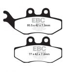 Ebc SFA194 Pıaggıo - Vespa Grımeca Calıper , Yamaha XT125 x Carbon Ön Fren Balatas