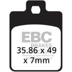 Ebc SFA260 Sym Symphony 125SR/ST, Vespa LX/S150 , Peugeot Tweet Ön Fren Balatası