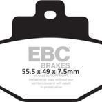 EBC SFA321 Organik Vespa Gt 200 Arka Fren Balatası