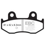 EBC SFA411HH SINTER SCOOTER PERFORMANS BALATASI