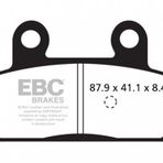 EBC SFA412 2007-16 Suzuki Burgman AN 400 Arka Fren Balatası
