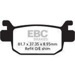 Ebc SFAC415 Honda SH125/150/300 , Forza 300 13-21 Carbon Arka Fren Balatası
