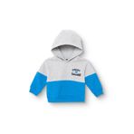 ebebek Hello Baby Erkek Bebek Kapüşonlu Sweatshirt Şardonlu Üç İplik Uzun Kol