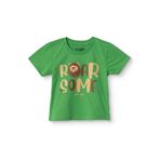 ebebek Hello Baby HelloBaby Erkek Bebek Tişört Hayvan Baskılı Bisiklet Yaka Short Sleeve
