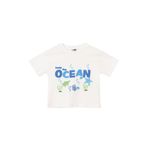 ebebek Hello Baby HelloBaby Erkek Bebek Tişört Marin Baskılı Bisiklet Yaka Short Sleeve