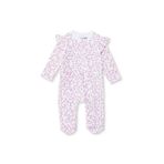 ebebek Hello Baby HelloBaby HelloBaby Kız Bebek Patikli Tulum Kirazlı Fermuarlı Bisiklet Yaka Uzun Paça Uzun Kol