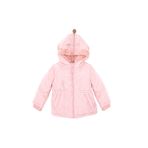 ebebek Hello Baby HelloBaby Kız Bebek Basic Kapüşonlu Mont Fermuarlı Hakim Yaka Uzun Kol Bej